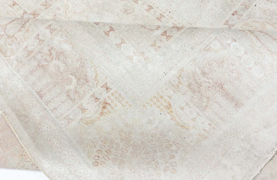 Antique Turkish Silk Rug BB7854