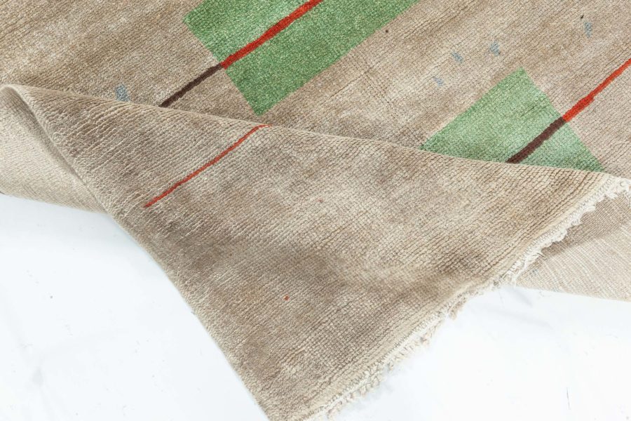 Vintage French Art Deco rug BB7869