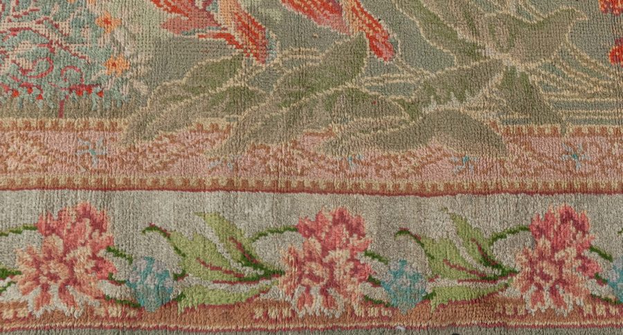 Art Nouveau Carpet in The Style of Georges de Feure Made in Vienna BB7875