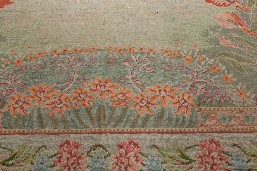 Art Nouveau Carpet in The Style of Georges de Feure Made in Vienna BB7875
