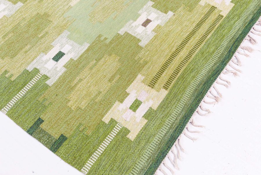 Swedish Flat Woven Rug by Ingegerd Silow BB7825