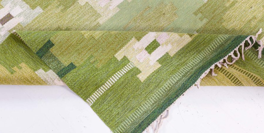 Swedish Flat Woven Rug by Ingegerd Silow BB7825