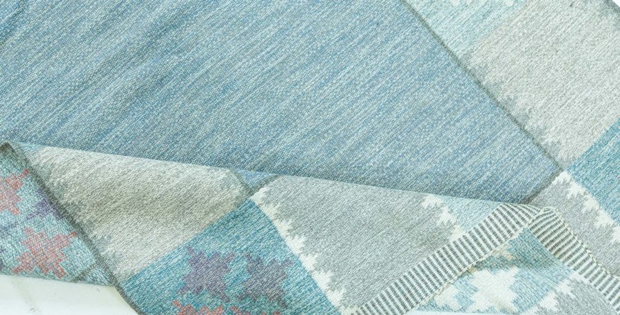 Swedish Flat Woven Rug by Bitte Ahlgren (BA) BB7856