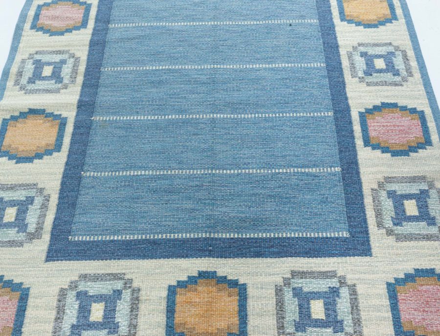 “Torvalla” – Swedish Flat woven Rug by Ingegerd Silow BB7858