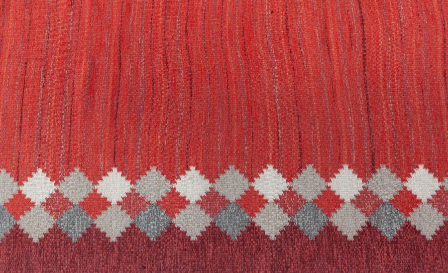 Swedish Flat woven Rug by Ingegerd Silow BB7864