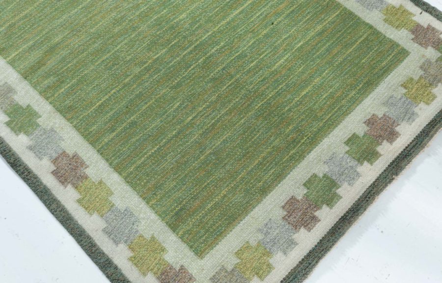 Swedish Flat woven Rug by Ingegerd Silow BB7866