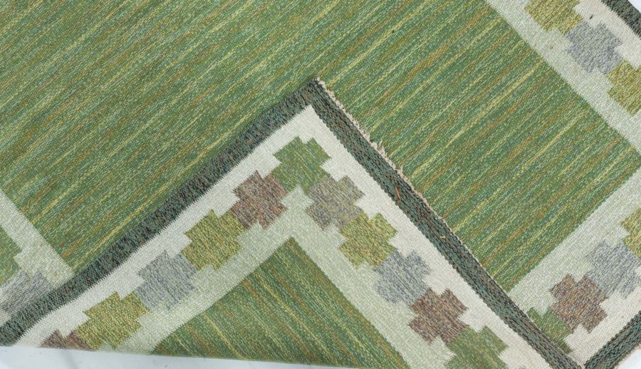 Swedish Flat woven Rug by Ingegerd Silow BB7866