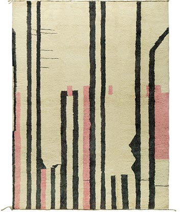 MODERN MOROCCAN RUG N12419
