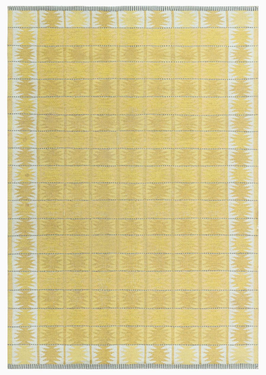 Swedish Double Sided  Flat Woven Rug BB7855