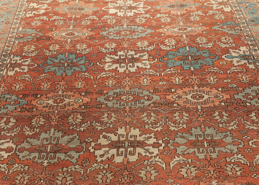 Antique Heriz Rug BB7847