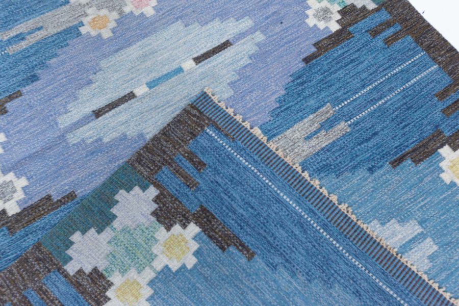 Vintage Swedish Flat Woven by Ingegerd Silow BB7885