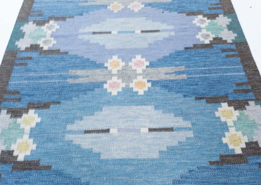 Vintage Swedish Flat Woven by Ingegerd Silow BB7885