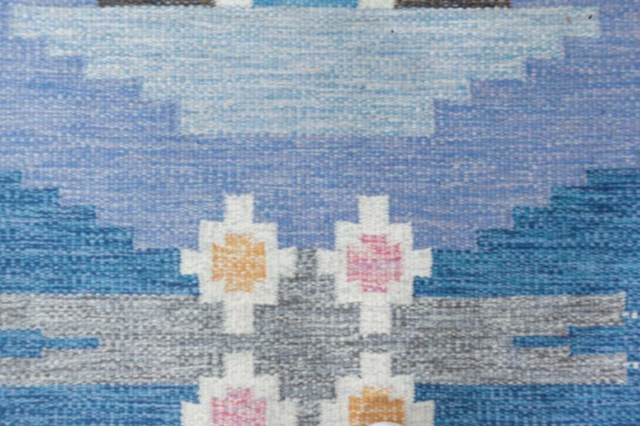 Vintage Swedish Flat Woven by Ingegerd Silow BB7885