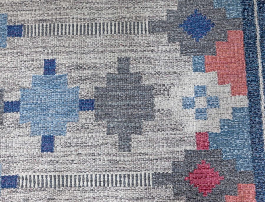 Vintage Swedish Flat woven by Ulla Parkdahl BB7887