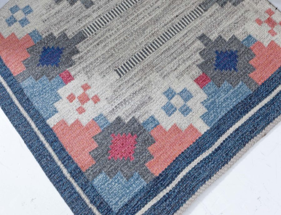 Vintage Swedish Flat woven by Ulla Parkdahl BB7887