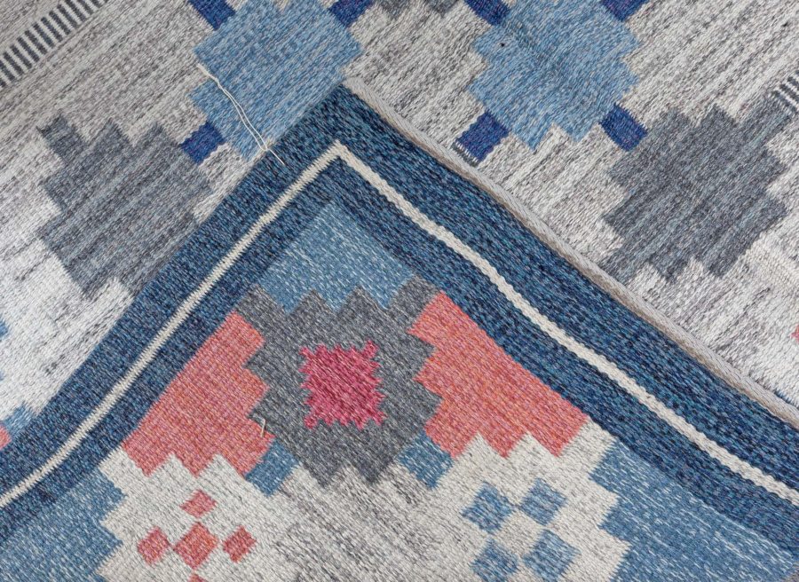 Vintage Swedish Flat woven by Ulla Parkdahl BB7887