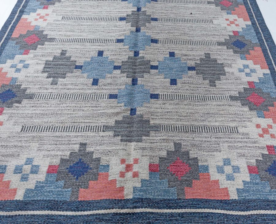 Vintage Swedish Flat woven by Ulla Parkdahl BB7887