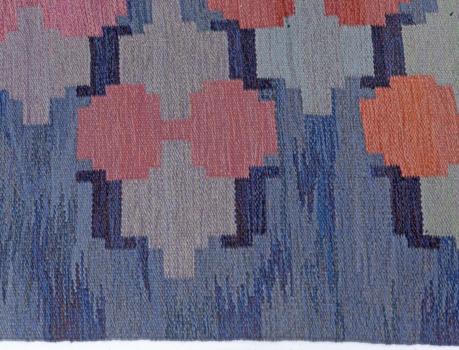 Vintage Swedish Flat woven Rug by Judith Johansson (Lyk-Torna) BB7890