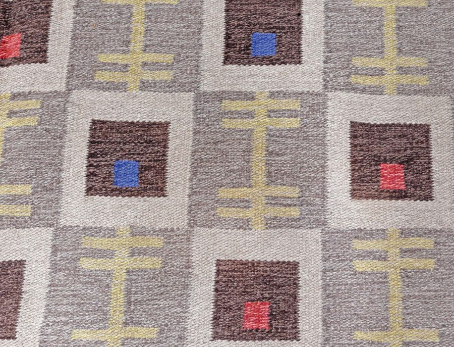 Swedish Flat Woven Rug BB7891