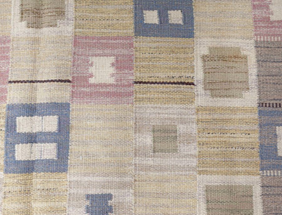 Swedish Flat Woven Rug BB7892