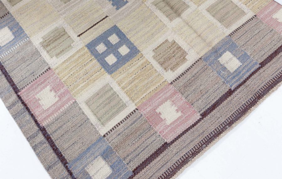 Swedish Flat Woven Rug BB7892