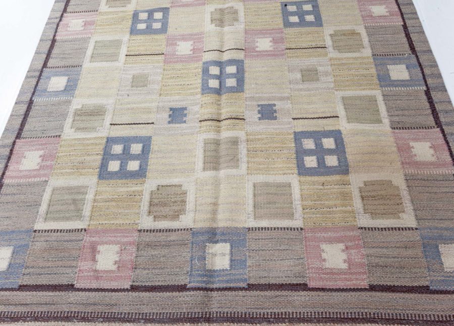 Swedish Flat Woven Rug BB7892