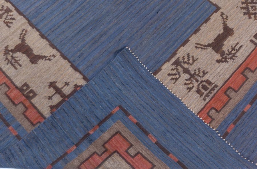 Swedish Flat Woven Rug BB7896