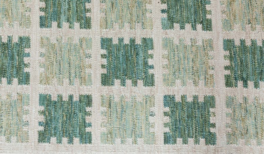 Swedish Flat Weave Rug N12428