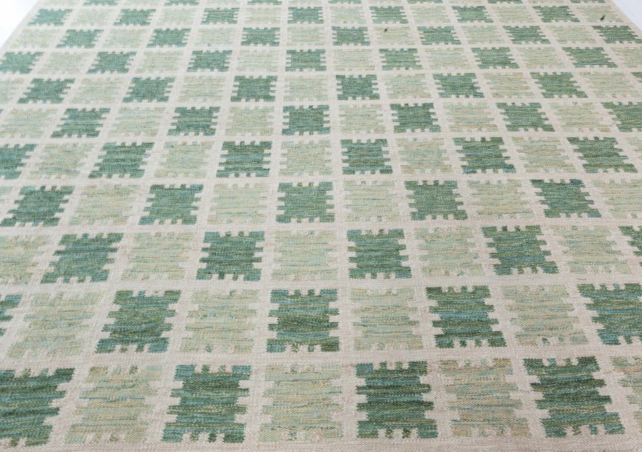 Swedish Flat Weave Rug N12428