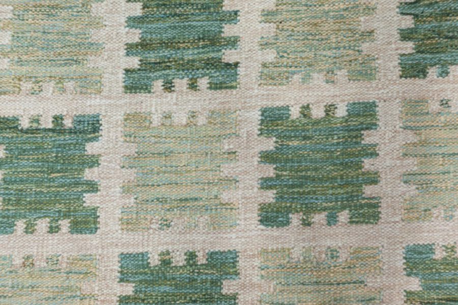 Swedish Flat Weave Rug N12428