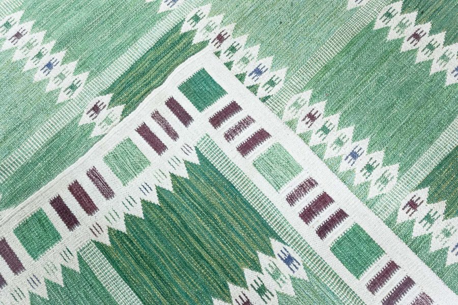 Swedish Design Flat weave Rug N12432