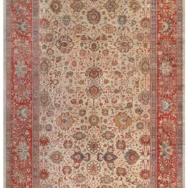 1890’s Antique Persian Sultanabad Rug (size adjusted) BB7913