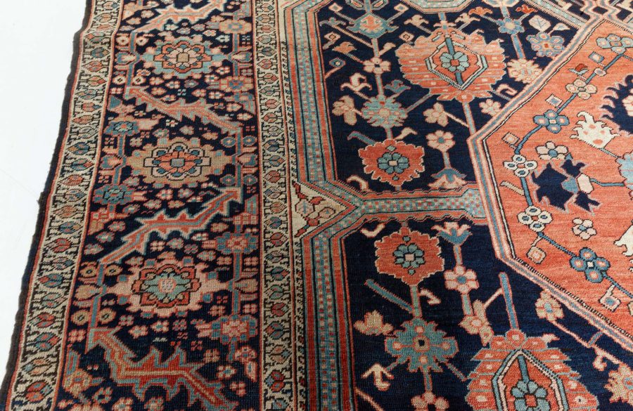 Antique Persian Heriz Rug BB7995