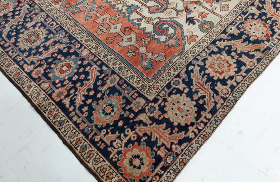 Antique Persian Heriz Rug BB7995