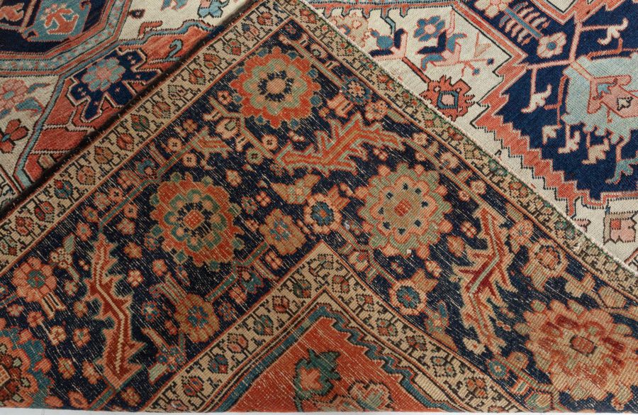 Antique Persian Heriz Rug BB7995