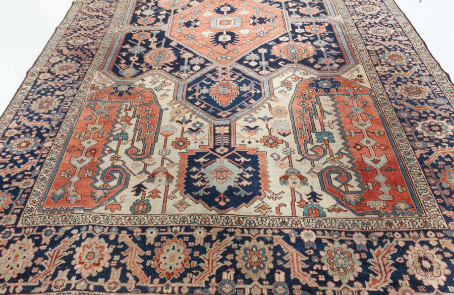 Antique Persian Heriz Rug BB7995