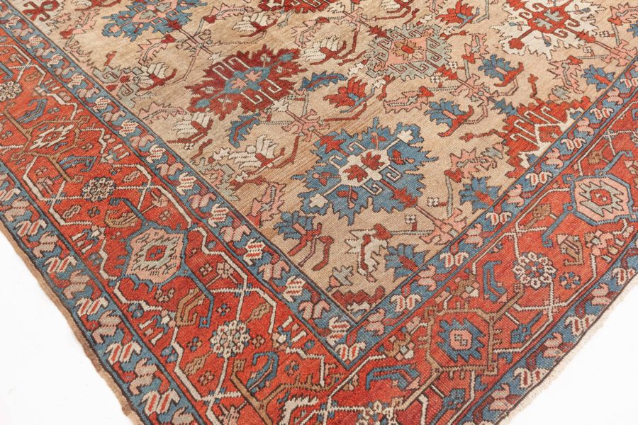 Antique Persian Heriz Rug BB8006