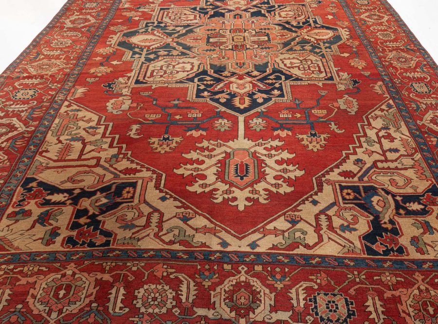 Antique Persian Heriz Rug BB8007