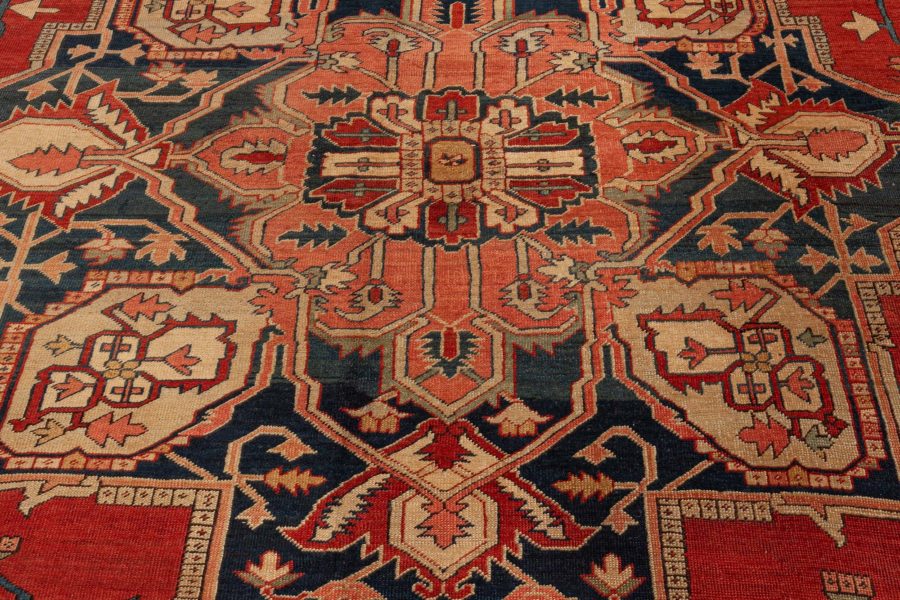 Antique Persian Heriz Rug BB8007