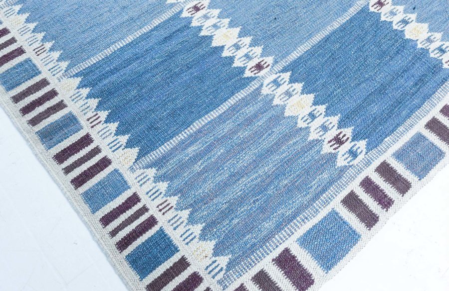 Swedish Flat Weave Rug N12474