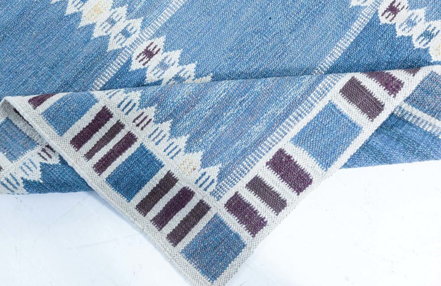 Swedish Flat Weave Rug N12474