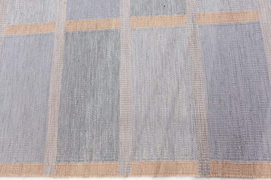 Swedish Flat Weave Rug N12476