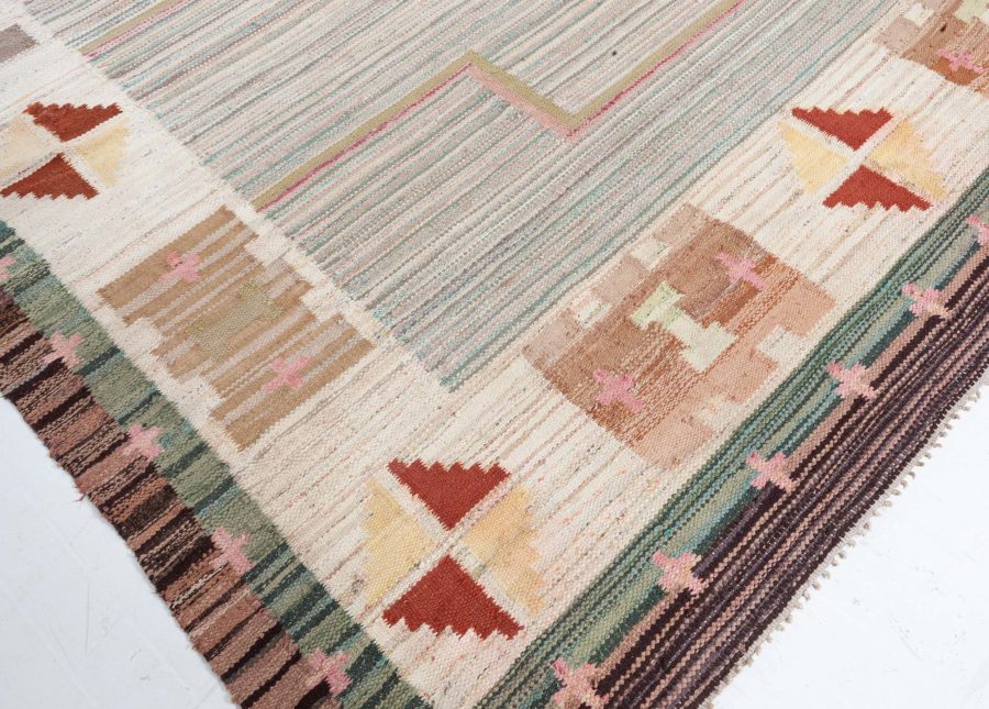 Vintage Swedish Rug BB8008