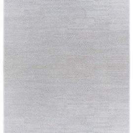 Oversized Handmade Modern Geometric Rug In Light Gray With Charcoal “Vertex” N12481