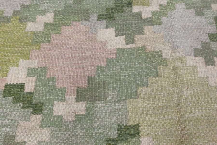 Swedish Flat Weave Rug by Ingegerd Silow BB8011