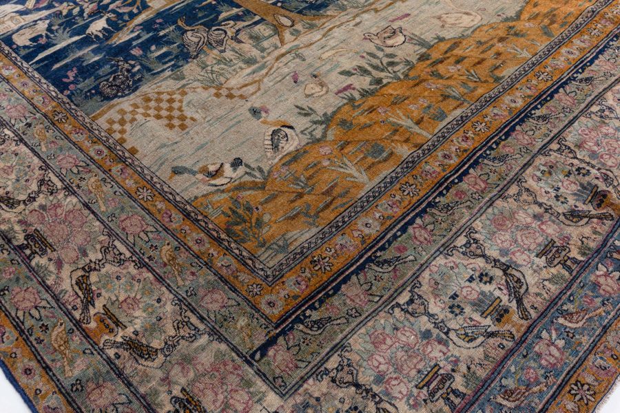 Antique Persian Kirman Rug BB8014