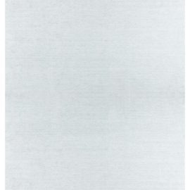 Modern Solid Light Gray Hand-Knotted Wool Rug “Lumina” N12489