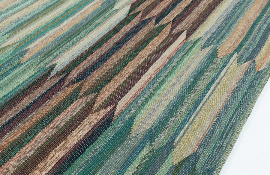 Swedish Tapestry Weave Rug by Kerstin Ekengren BB8035