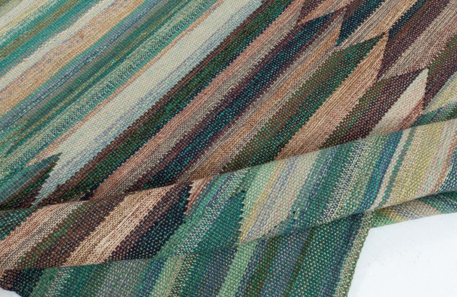 Swedish Tapestry Weave Rug by Kerstin Ekengren BB8035