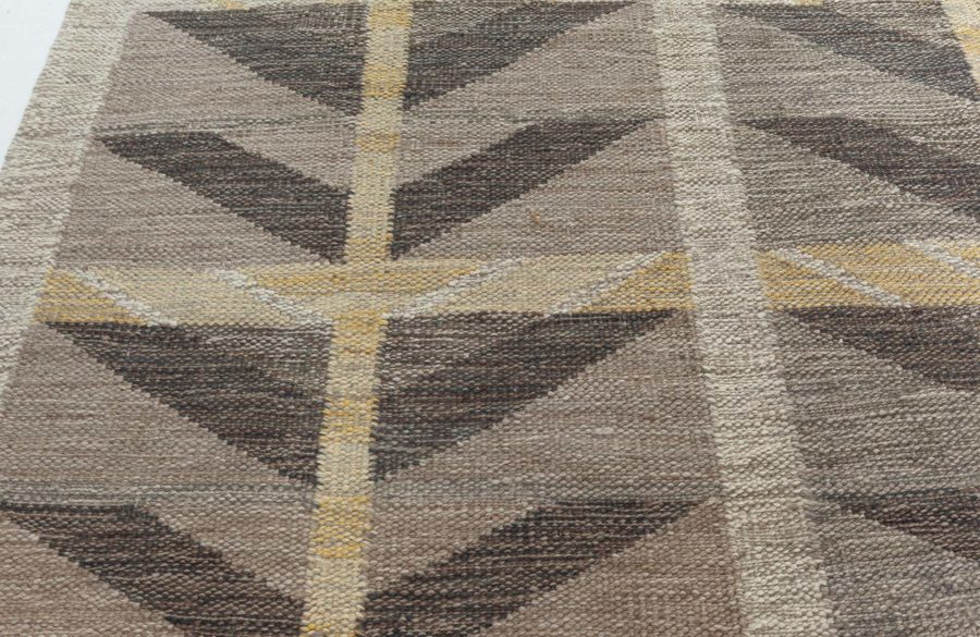 Contemporary Swedish Flat Weave  Rug N12501